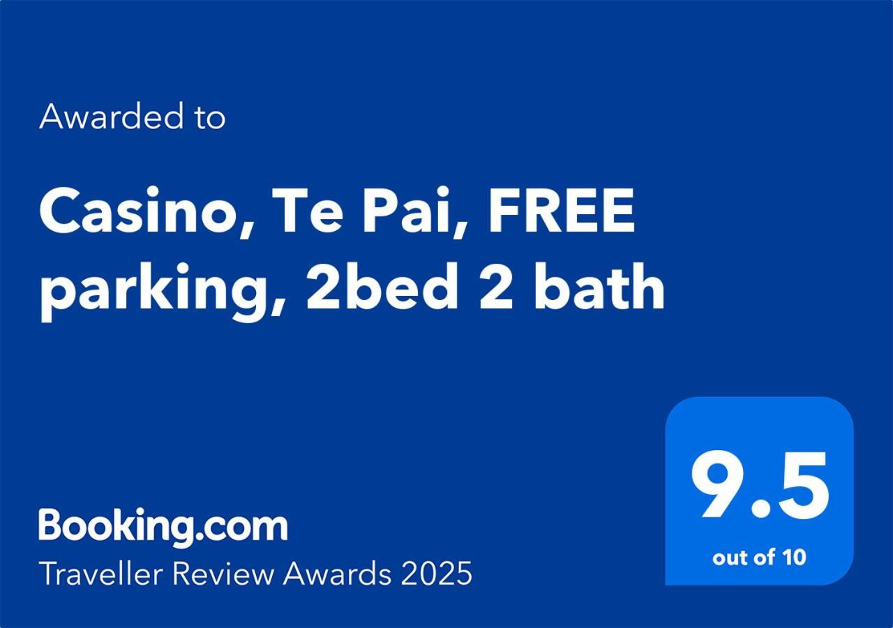 Апартаменти Casino, Te Pai, Free Parking, 2Bed 2 Bath Крайстчерч Екстер'єр фото